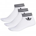 adidas Trefoil Ankle Socks 3 Pairs EE1152, adidas originals
