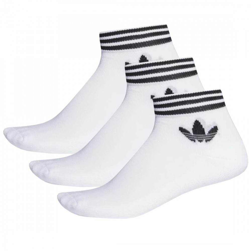adidas Trefoil Ankle Socks 3 Pairs EE1152, adidas originals