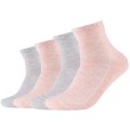Skechers 2PPK Basic Cushioned Quarter Socks SK42019-4281, Skechers