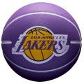 Wilson NBA Dribbler Los Angeles Lakers Mini Ball WTB1100PDQLAL, Wilson