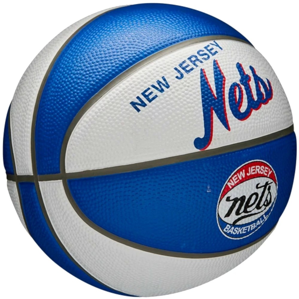 Wilson NBA Team Retro Brooklyn Nets Mini Ball WTB3200XBBRO, Wilson