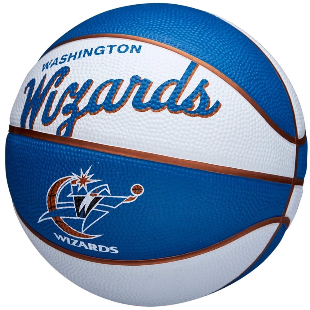 Wilson Team Retro Washington Wizards Mini Ball WTB3200XBWAS, Wilson