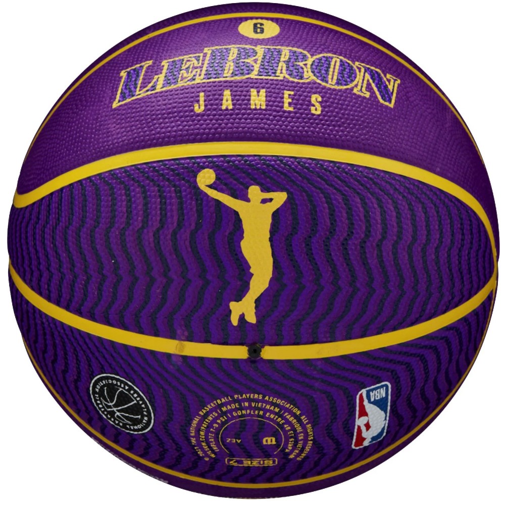 Wilson NBA Player Icon LeBron James Outdoor Ball WZ4027601XB, Wilson