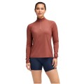 Hoka W GlideTech Quarter Zip Longsleeve 1164155-ROUG, Hoka Hoka W GlideTech Quarter Zip Longsleeve 1164155-ROUG, Hoka