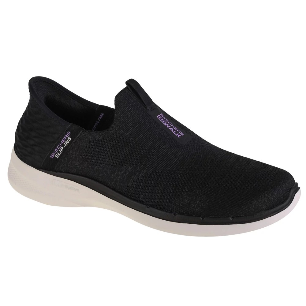 Skechers Go Walk 6 - Fabulous View Slip-ins 124569-BKLV, Skechers