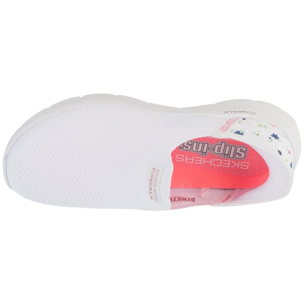 Skechers Slip-Ins: GO WALK Flex - Sunset Rose 124822-WHT, Skechers Skechers Slip-Ins: GO WALK Flex - Sunset Rose 124822-WHT, Skechers