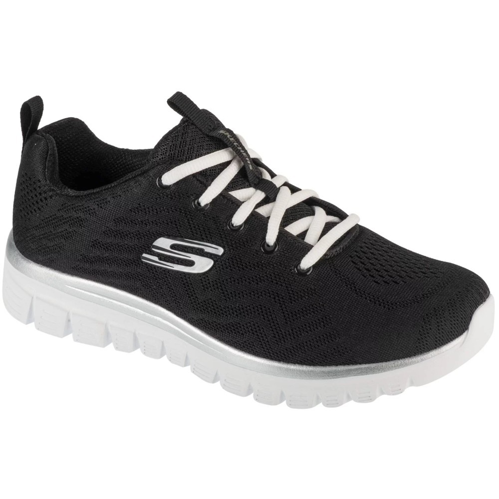 Skechers Graceful - Get Connected 12615W-BKW, Skechers