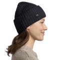 Buff Knitted Erviny Beanie 13668190110, Buff