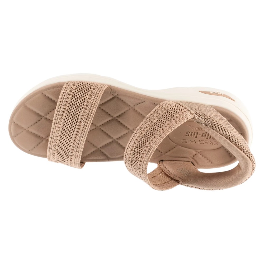 Skechers Slip-Ins: GO Walk Arch Fit 2.0 Sandal - Kennedy 140844-TAN, Skechers