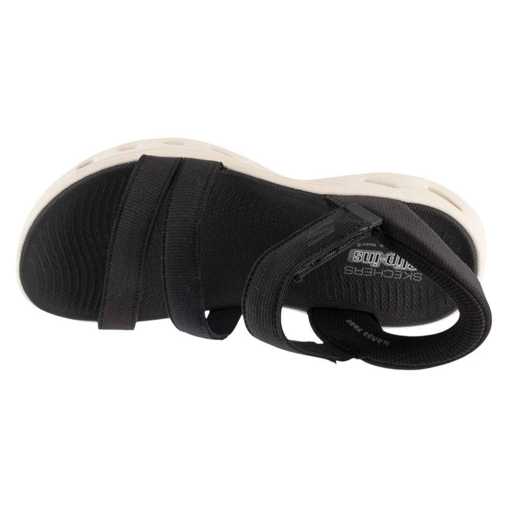 Skechers Slip-Ins: GO Walk Glide-Step 2.0 Sandal - Ella 141269-BKW, Skechers