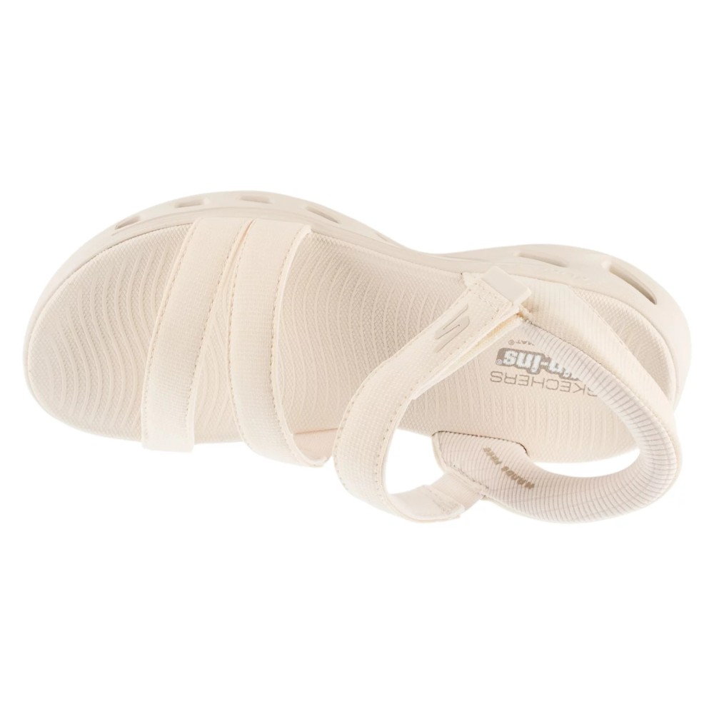 Skechers Slip-Ins: GO Walk Glide-Step 2.0 Sandal - Ella 141269-NAT, Skechers