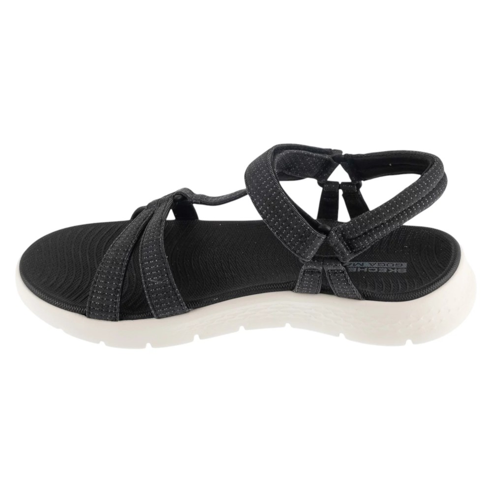 Skechers Go Walk Flex Sandal - Sublime 141451-BKW, Skechers Skechers Go Walk Flex Sandal - Sublime 141451-BKW, Skechers