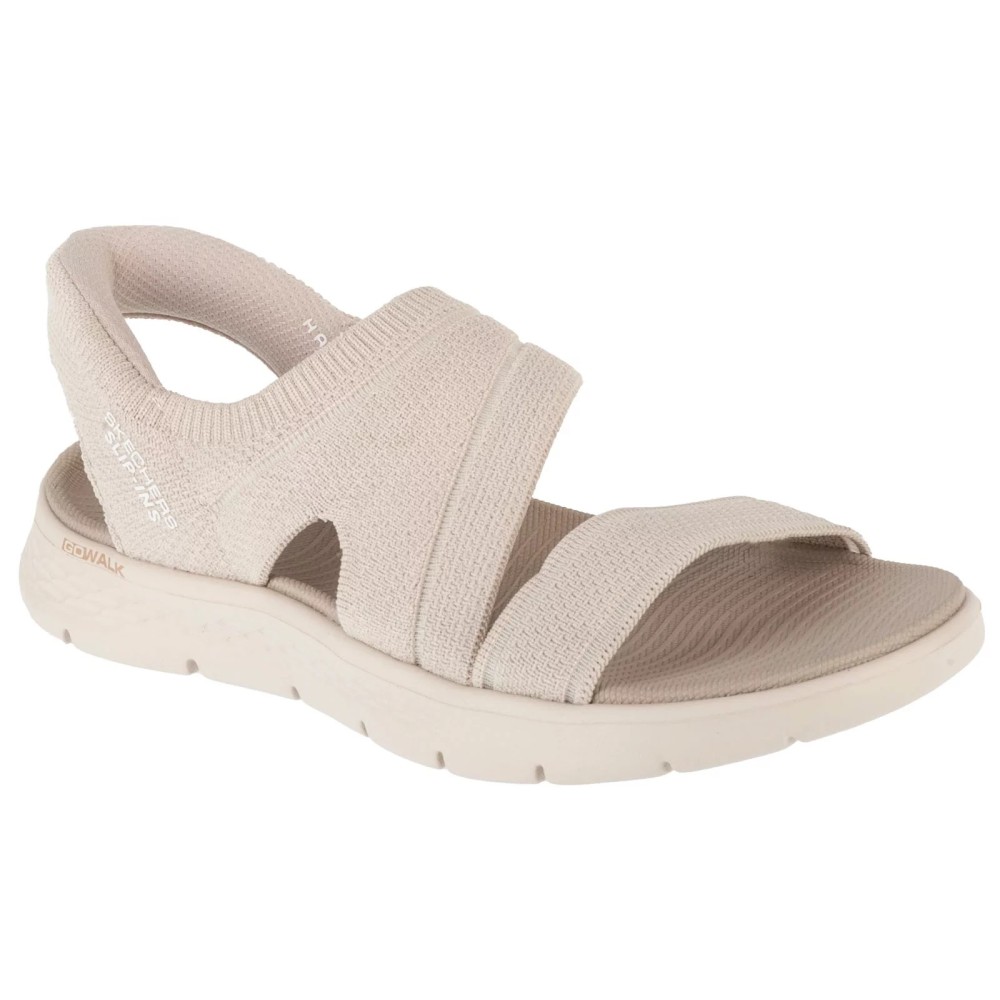 Skechers Slip-Ins: Go Walk Flex Sandal - Enticing 141482-NAT, Skechers