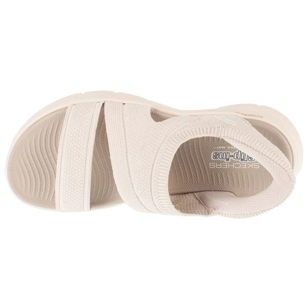 Skechers Slip-Ins: Go Walk Flex Sandal - Enticing 141482-NAT, Skechers