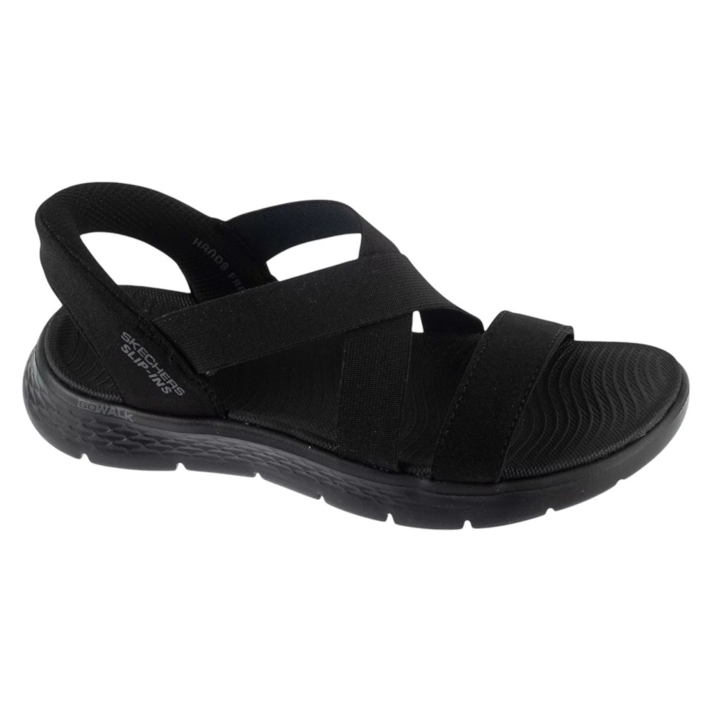 Skechers Slip-Ins: Go Walk Flex Sandal - Glimmer Up 141489-BBK, Skechers