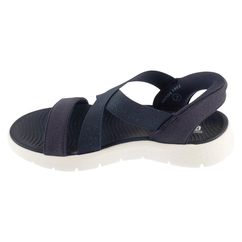 Skechers Slip-Ins: Go Walk Flex Sandal - Glimmer Up 141489-NVY, Skechers