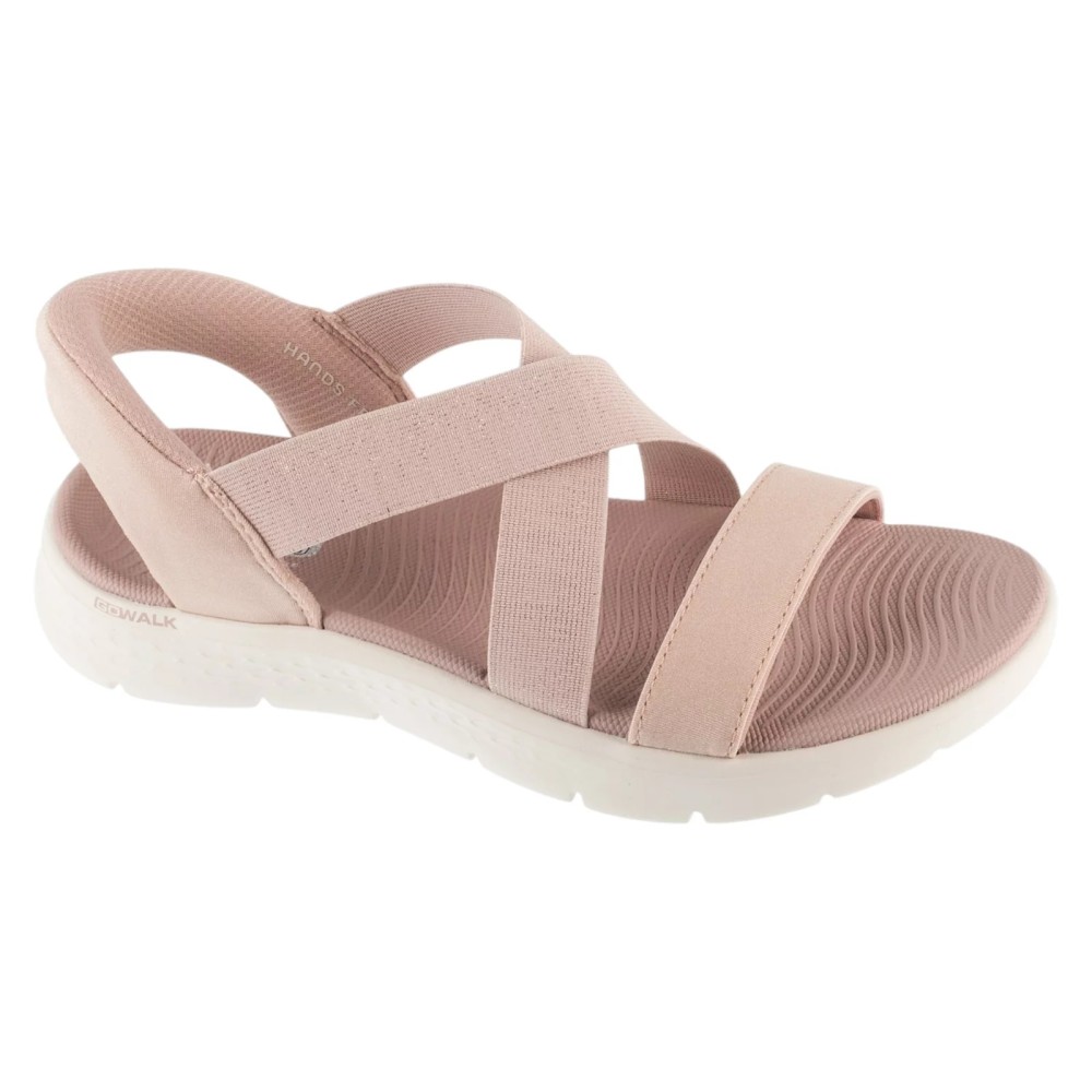 Skechers Slip-Ins: Go Walk Flex Sandal - Glimmer Up 141489-ROS, Skechers