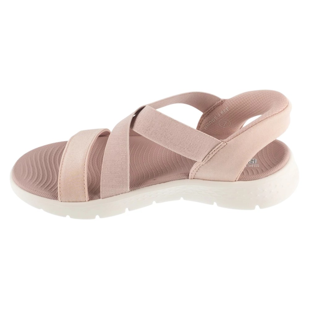 Skechers Slip-Ins: Go Walk Flex Sandal - Glimmer Up 141489-ROS, Skechers