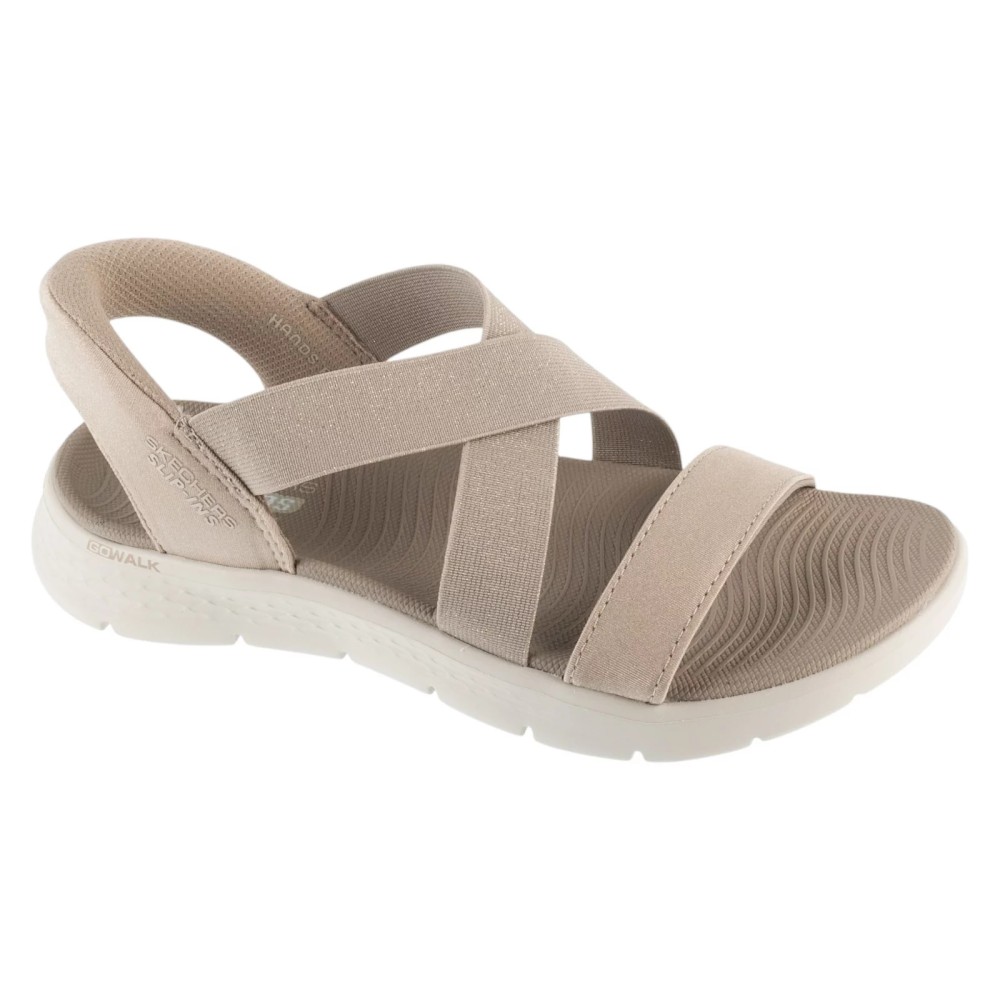 Skechers Slip-Ins: Go Walk Flex Sandal - Glimmer Up 141489-TPE, Skechers