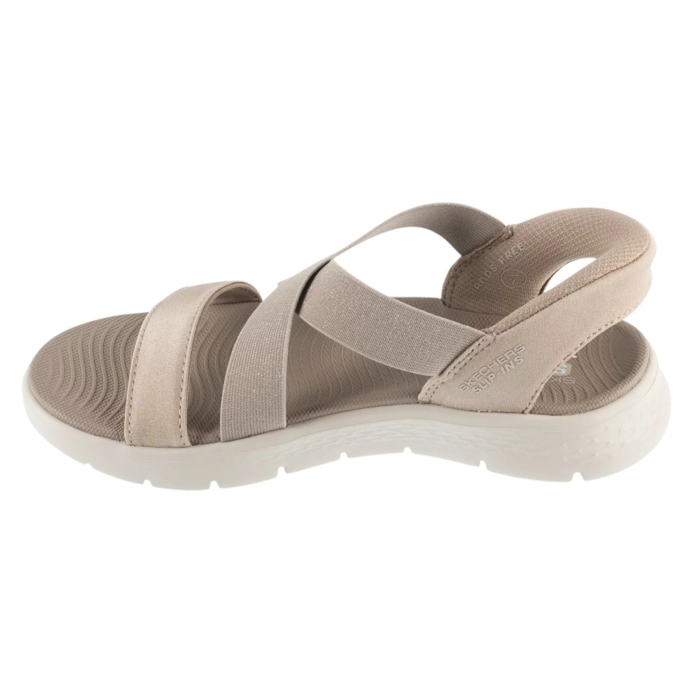 Skechers Slip-Ins: Go Walk Flex Sandal - Glimmer Up 141489-TPE, Skechers