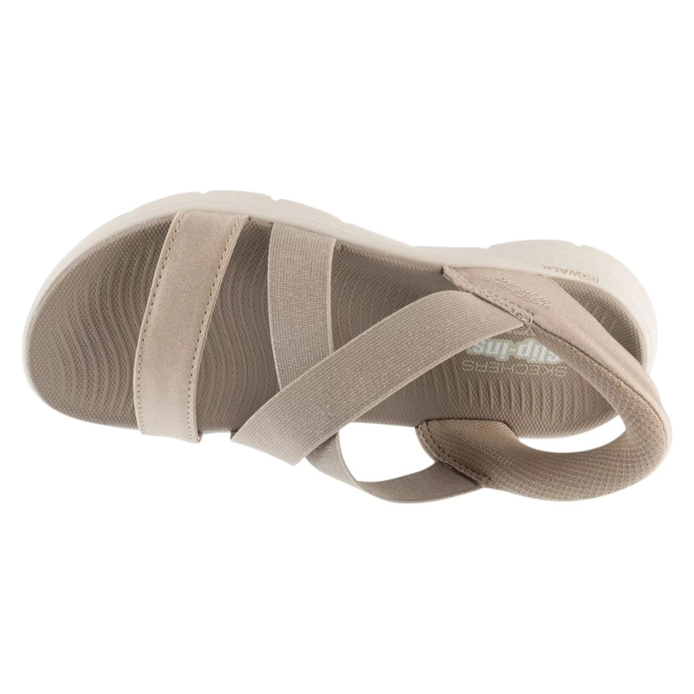 Skechers Slip-Ins: Go Walk Flex Sandal - Glimmer Up 141489-TPE, Skechers