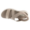 Skechers Slip-Ins: Go Walk Flex Sandal - Glimmer Up 141489-TPE, Skechers