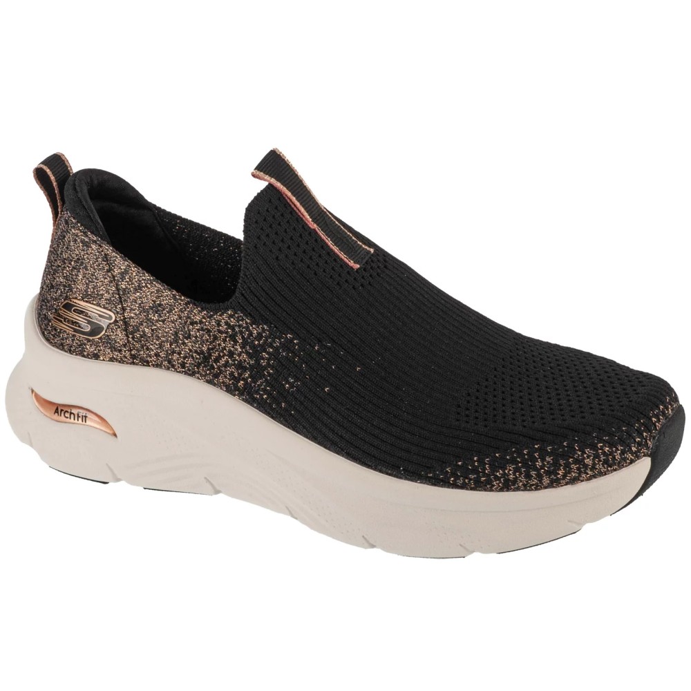 Skechers Arch Fit D'Lux - Glimmer Dust 149689-BKRG, Skechers Skechers Arch Fit D'Lux - Glimmer Dust 149689-BKRG, Skechers