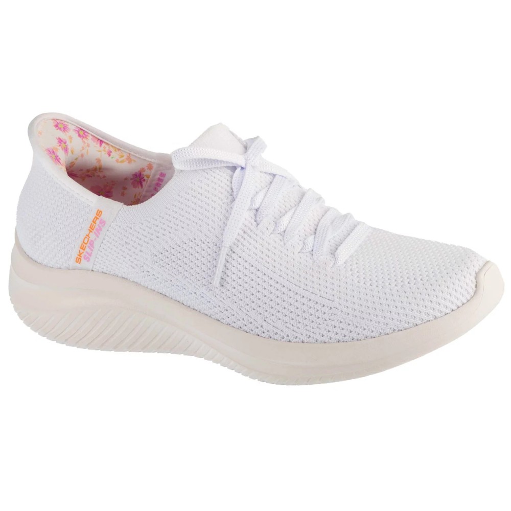 Skechers Slip-Ins: Ultra Flex 3.0 - Morning Blosso 150441-WHT, Skechers Skechers Slip-Ins: Ultra Flex 3.0 - Morning Blosso 150441-WHT, Skechers