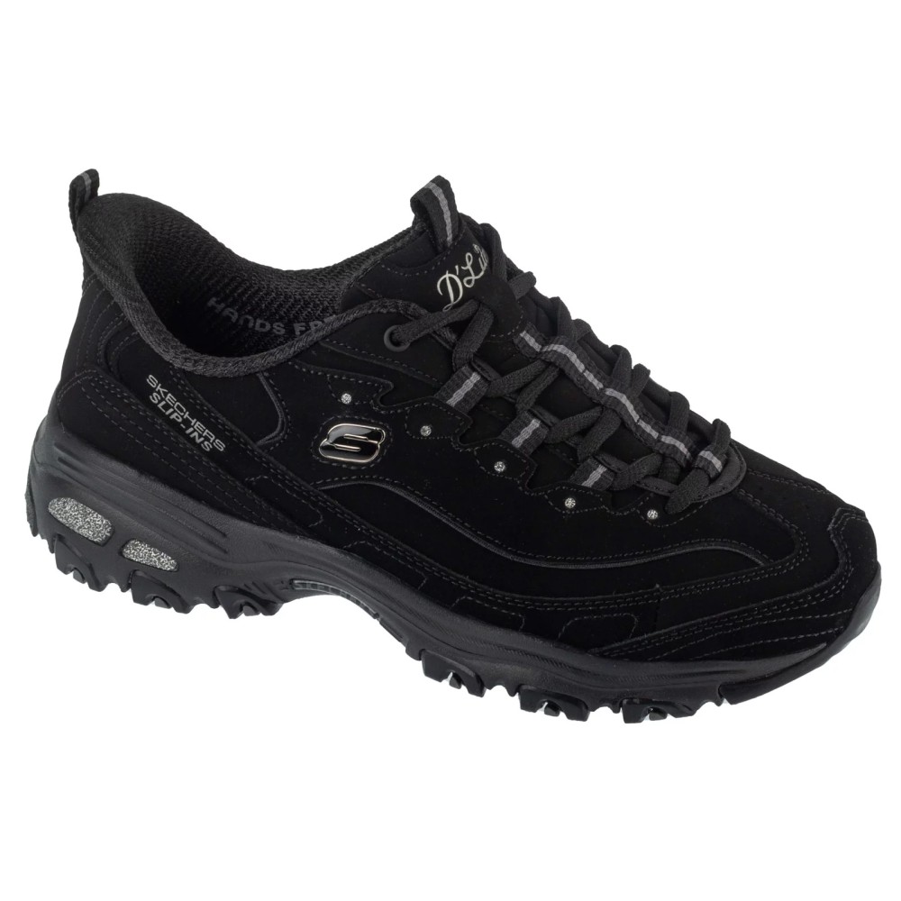 Skechers Slip-Ins: D'Lites - Classic Remix 150543-BBK, Skechers