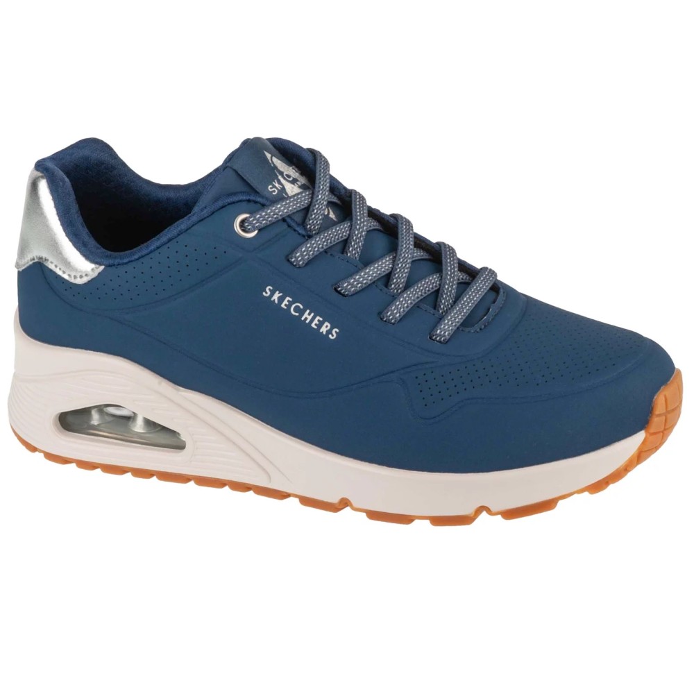 Skechers Uno-Shimmer Away 155196-NVSL, Skechers Skechers Uno-Shimmer Away 155196-NVSL, Skechers