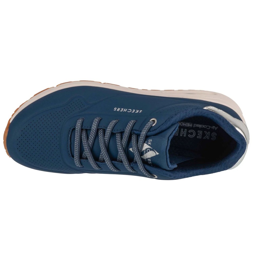 Skechers Uno-Shimmer Away 155196-NVSL, Skechers Skechers Uno-Shimmer Away 155196-NVSL, Skechers