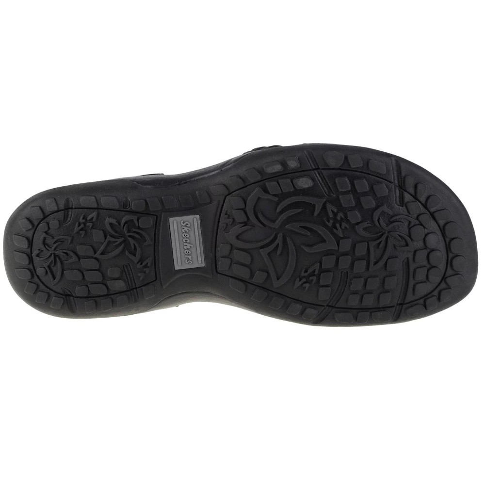 Skechers Reggae Slim Simply Stretch Sandals 163023-BLK, Skechers Skechers Reggae Slim Simply Stretch Sandals 163023-BLK, Skechers