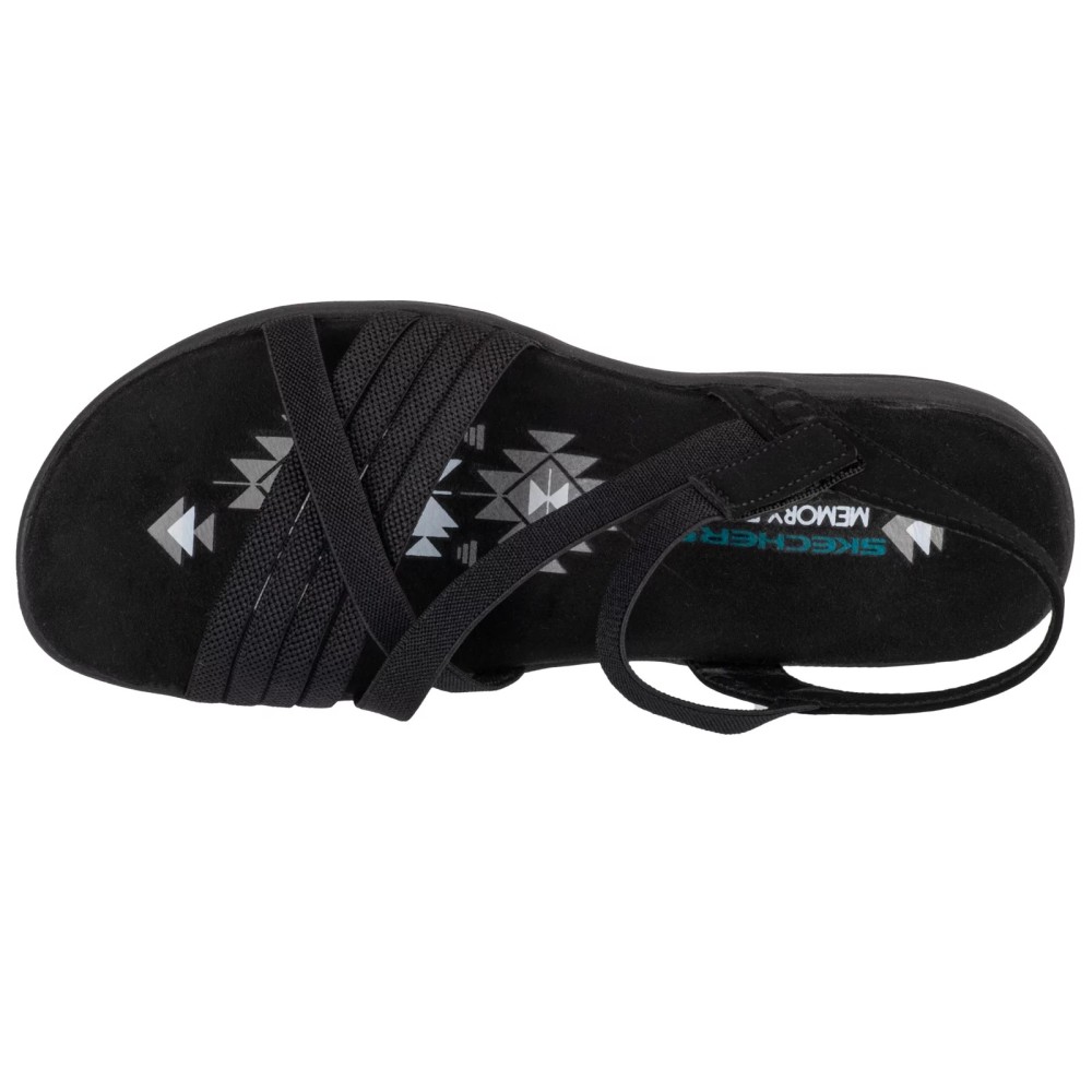 Skechers Reggae Slim - Summer Heat Sandals 163116-BBK, Skechers