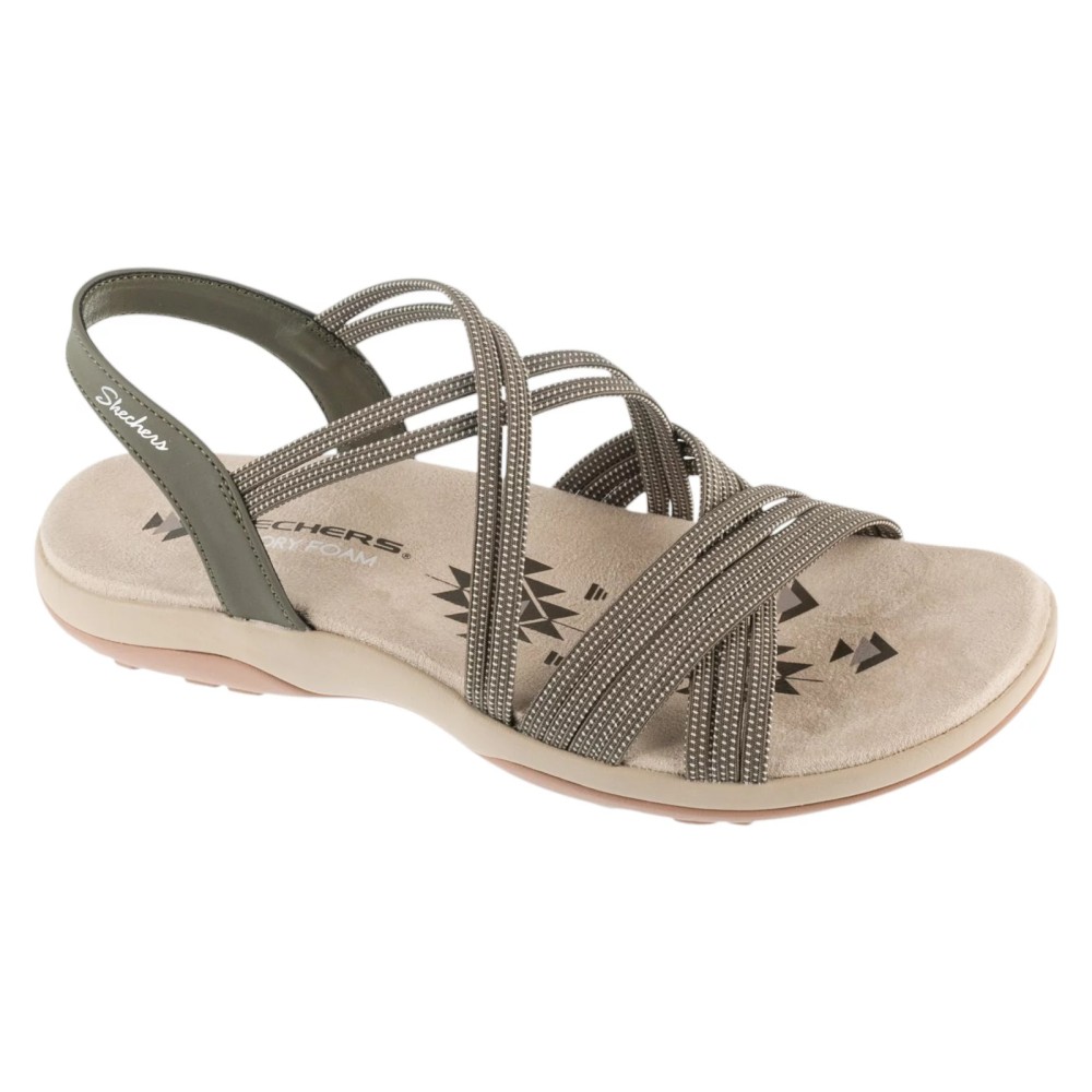 Skechers Reggae Slim - Turn It Up 163117-OLV, Skechers Skechers Reggae Slim - Turn It Up 163117-OLV, Skechers