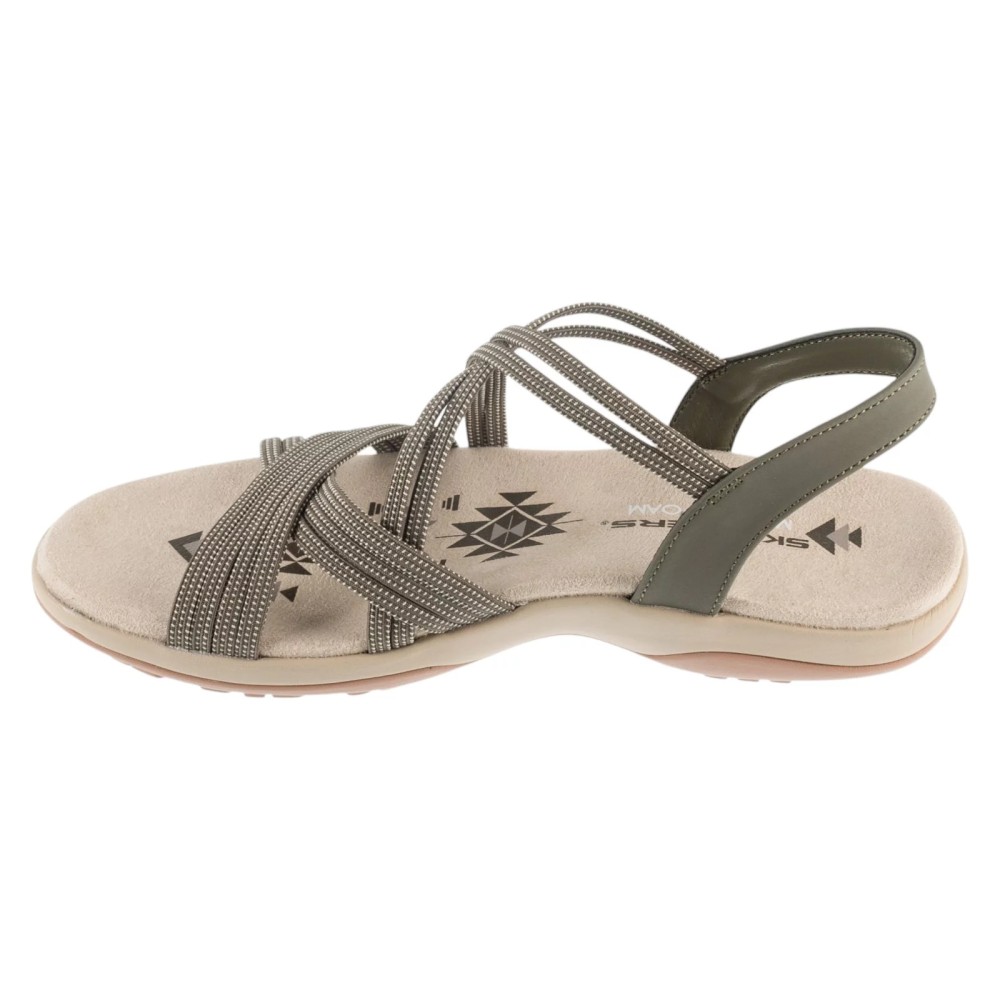 Skechers Reggae Slim - Turn It Up 163117-OLV, Skechers Skechers Reggae Slim - Turn It Up 163117-OLV, Skechers