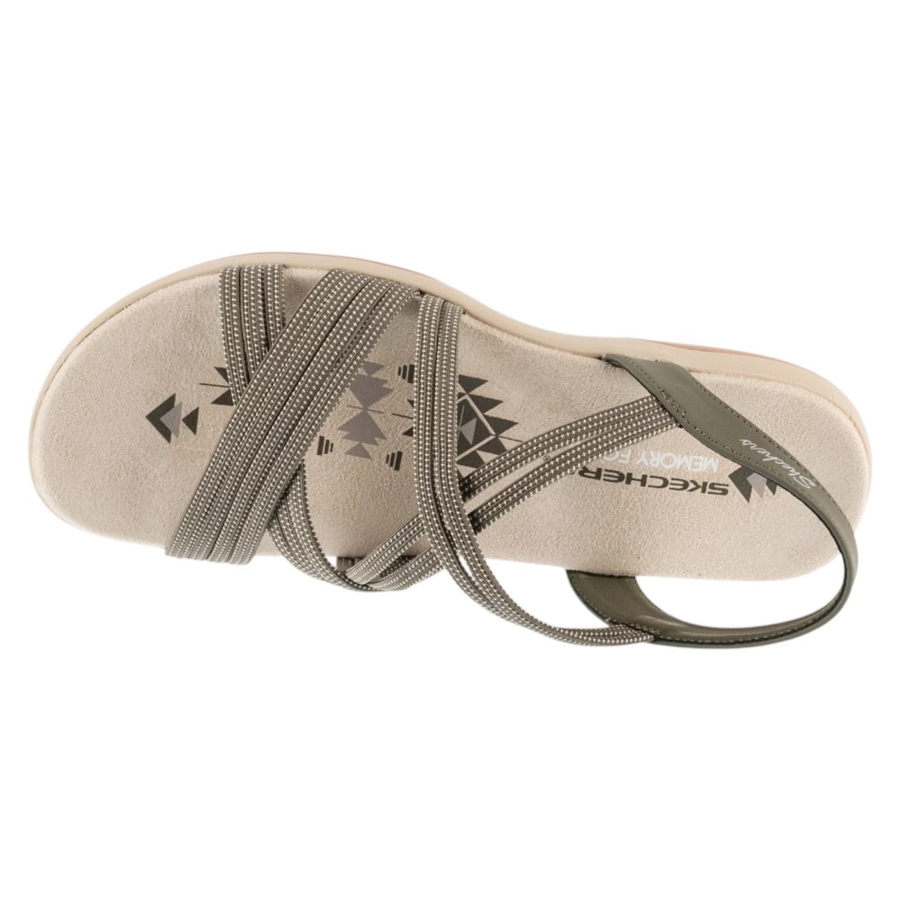 Skechers Reggae Slim - Turn It Up 163117-OLV, Skechers Skechers Reggae Slim - Turn It Up 163117-OLV, Skechers