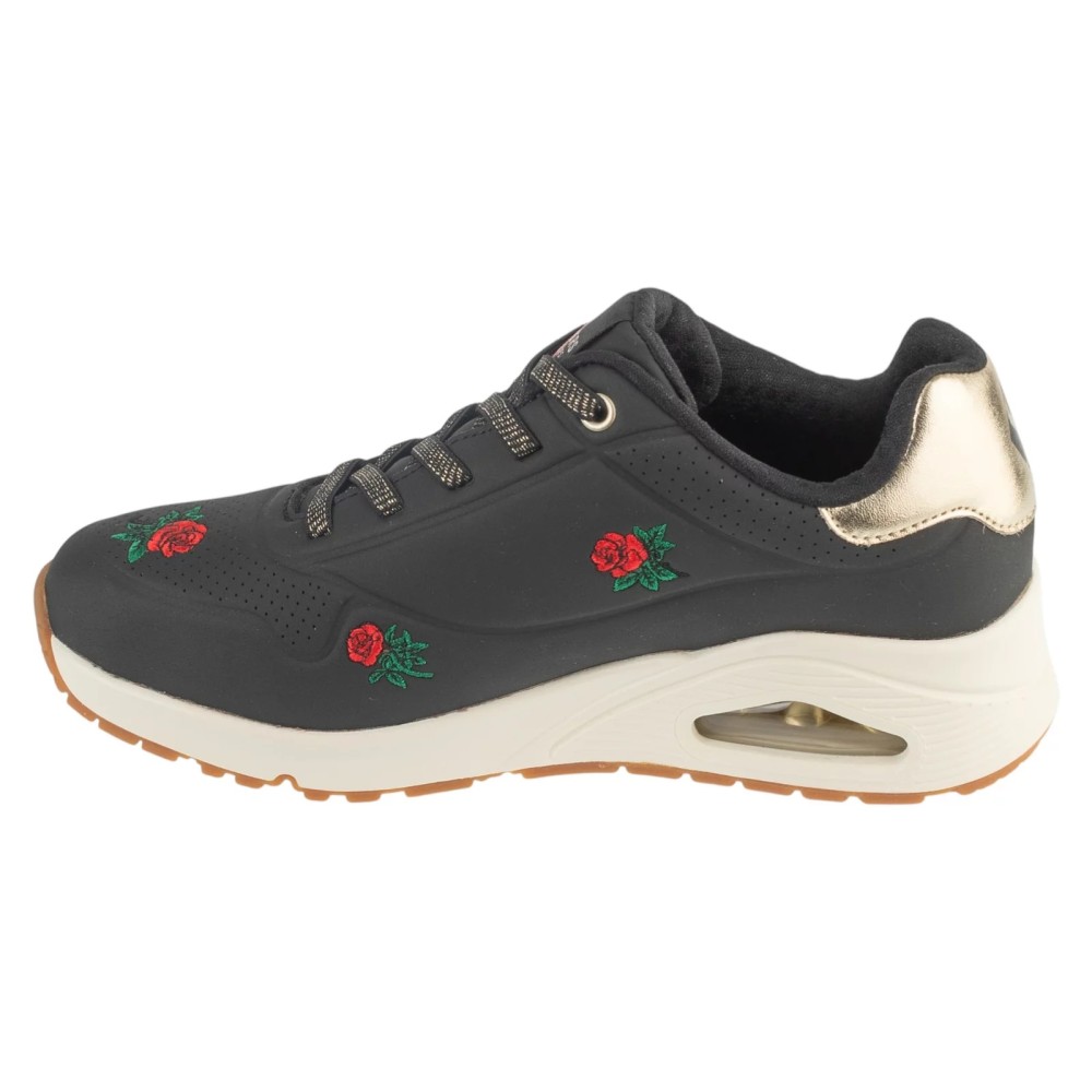 Skechers Uno - Champagne and Roses 177862-BKRD, Skechers