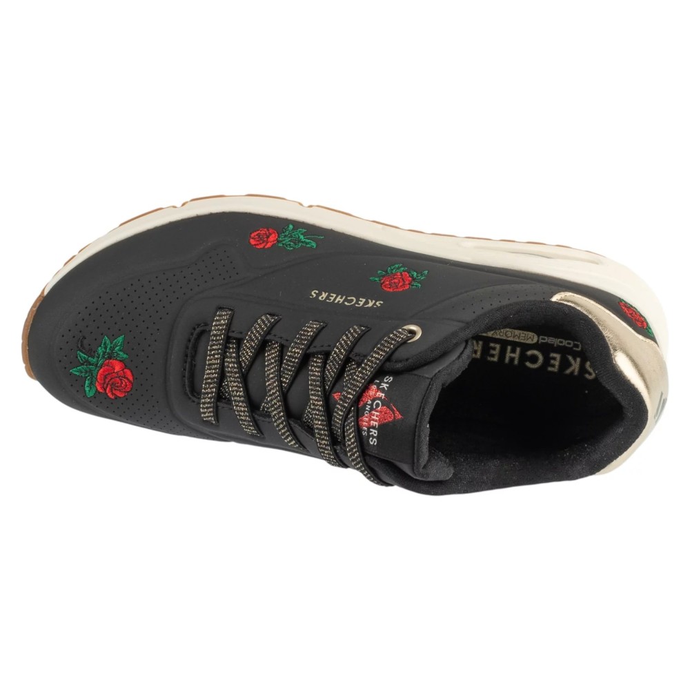 Skechers Uno - Champagne and Roses 177862-BKRD, Skechers