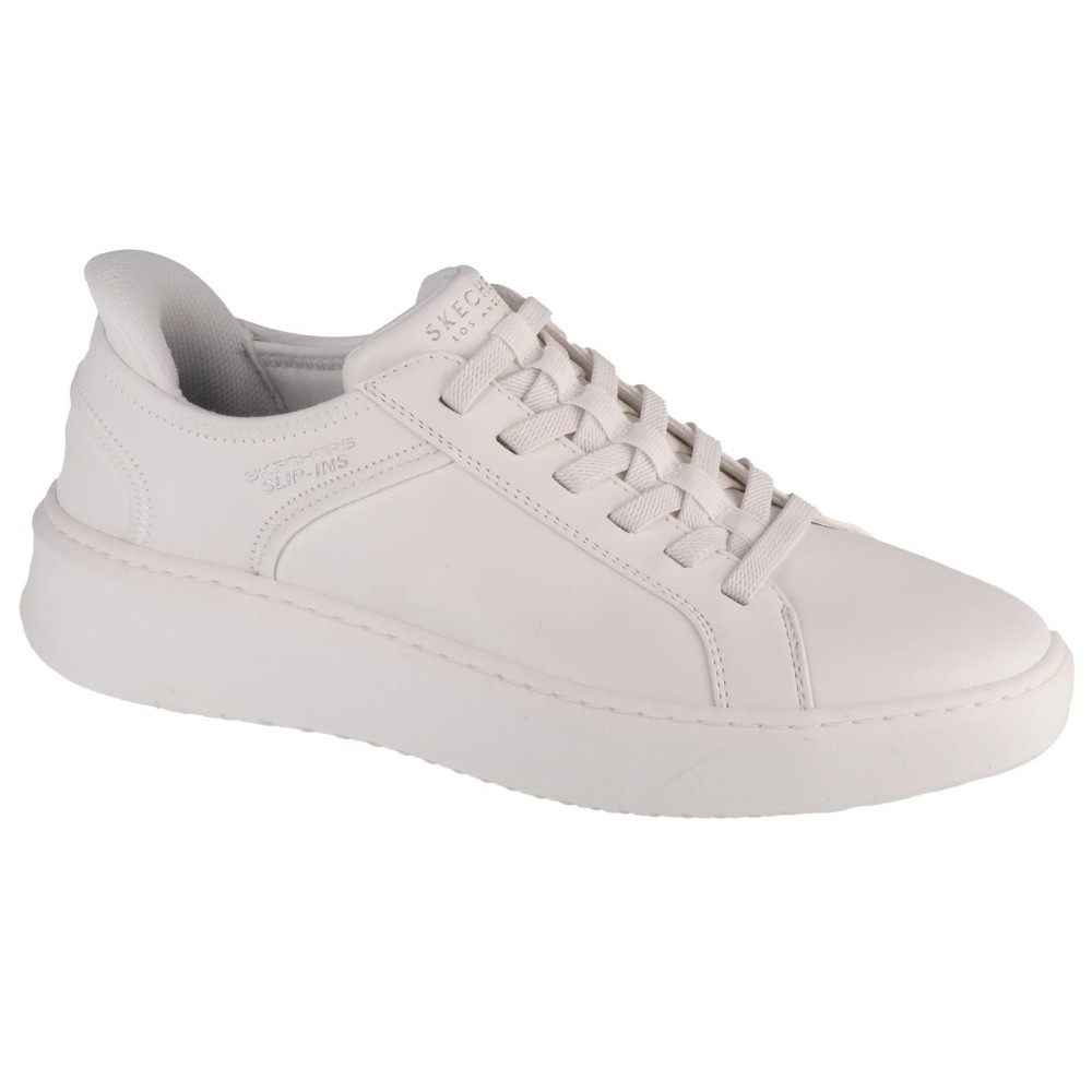 Skechers Slip-Ins: Court Break - Suit Sneaker 183177-WHT, Skechers