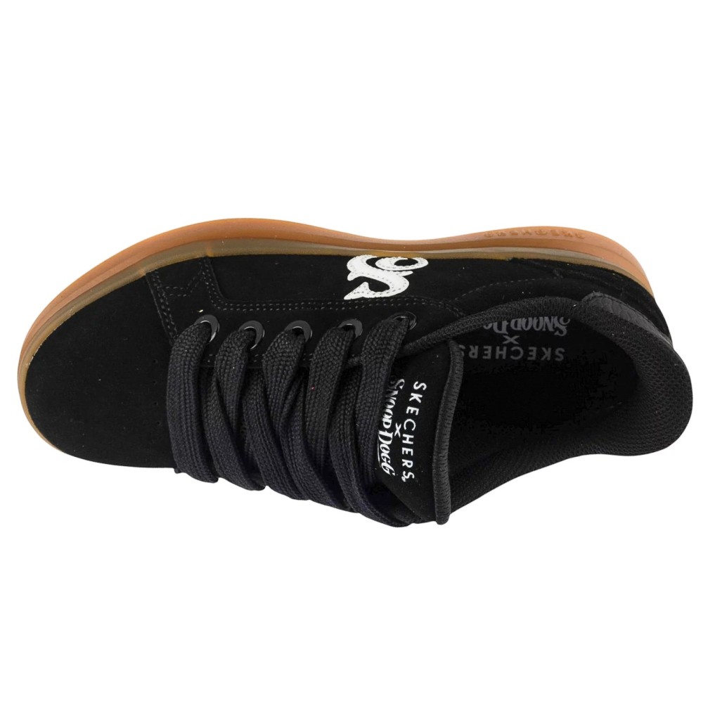 Skechers Slip-Ins Suede Snoop Cupsole Sneaker 186100-BKW, Skechers Skechers Slip-Ins Suede Snoop Cupsole Sneaker 186100-BKW, Skechers