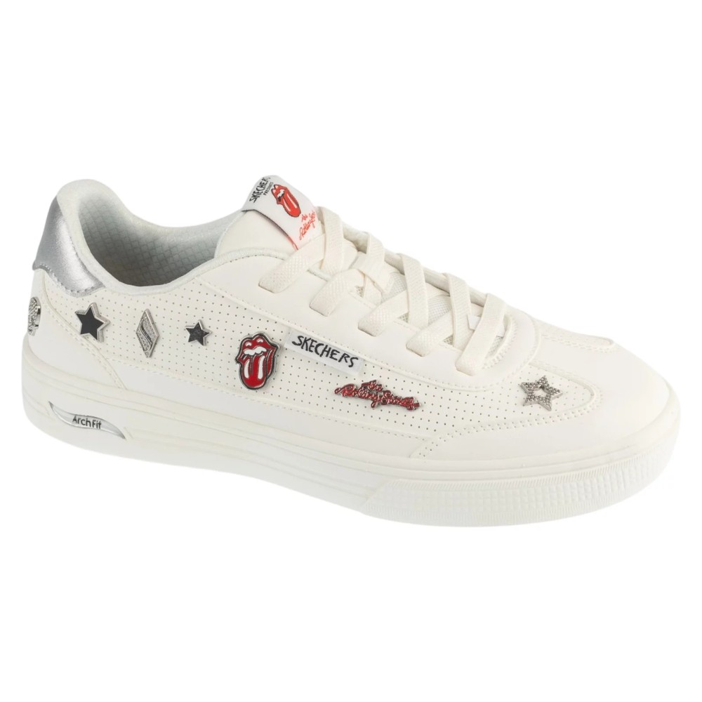 Skechers Arch Fit Arcade - Rolling Stones 190000-WHT, Skechers