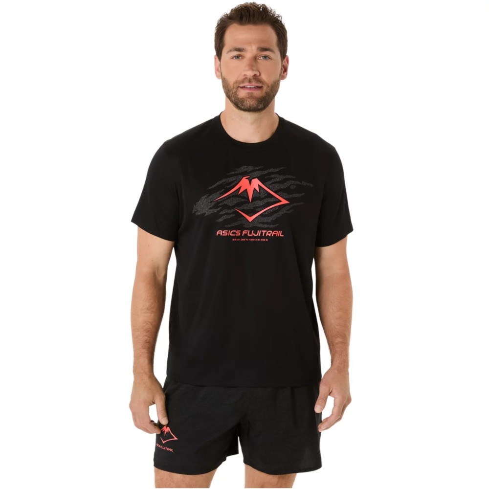 ASICS Fujitrail Logo SS Top 2011C981-003, Asics ASICS Fujitrail Logo SS Top 2011C981-003, Asics