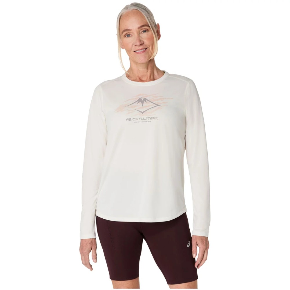 ASICS Fujitrail Logo LS Top 2012D315-100, Asics ASICS Fujitrail Logo LS Top 2012D315-100, Asics