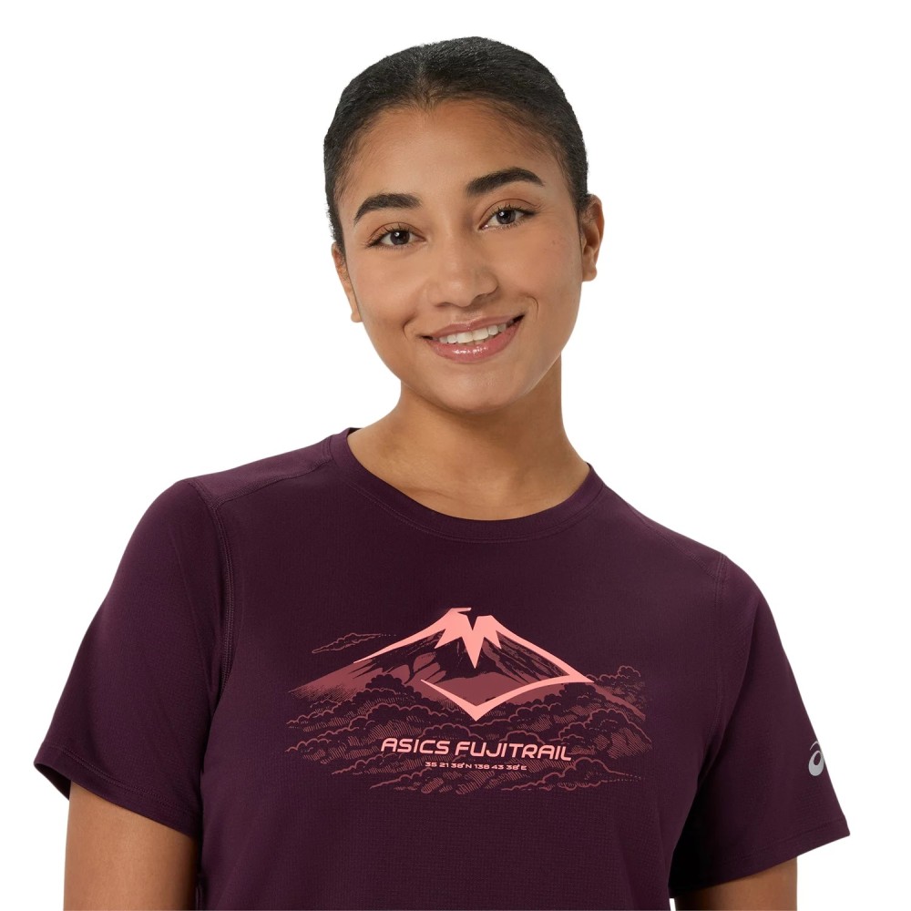 ASICS Fujitrail Logo SS Top 2012D432-501, Asics ASICS Fujitrail Logo SS Top 2012D432-501, Asics