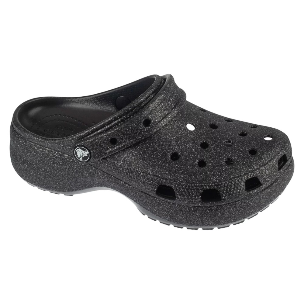 Crocs Classic Platform Glitter Clog W 207241-001, Crocs
