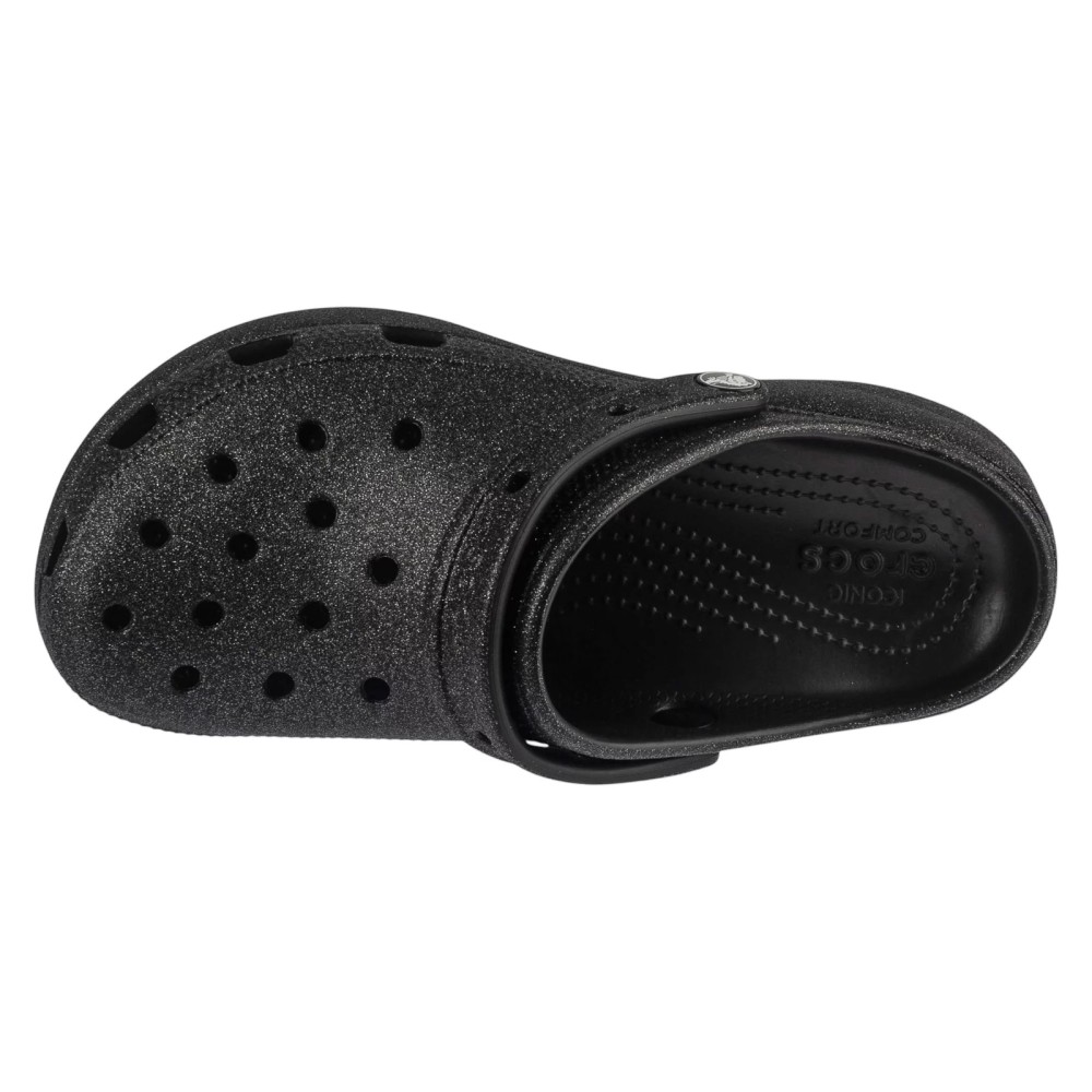 Crocs Classic Platform Glitter Clog W 207241-001, Crocs