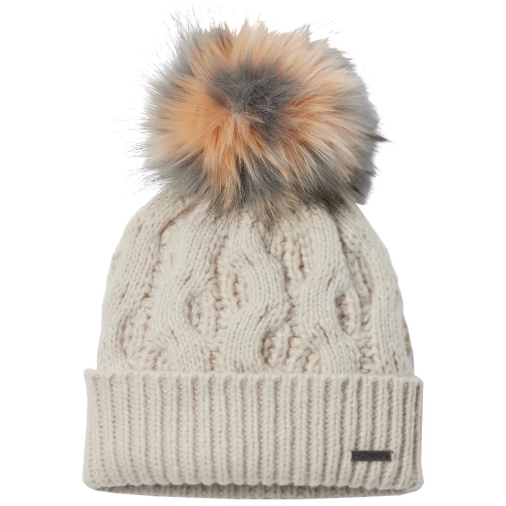 Columbia Boundless Days Cable Knit Pom Beanie 2092641278, Columbia