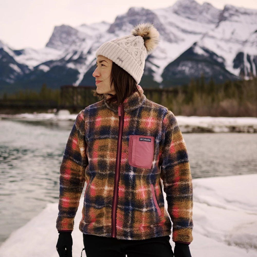 Columbia Boundless Days Cable Knit Pom Beanie 2092641278, Columbia