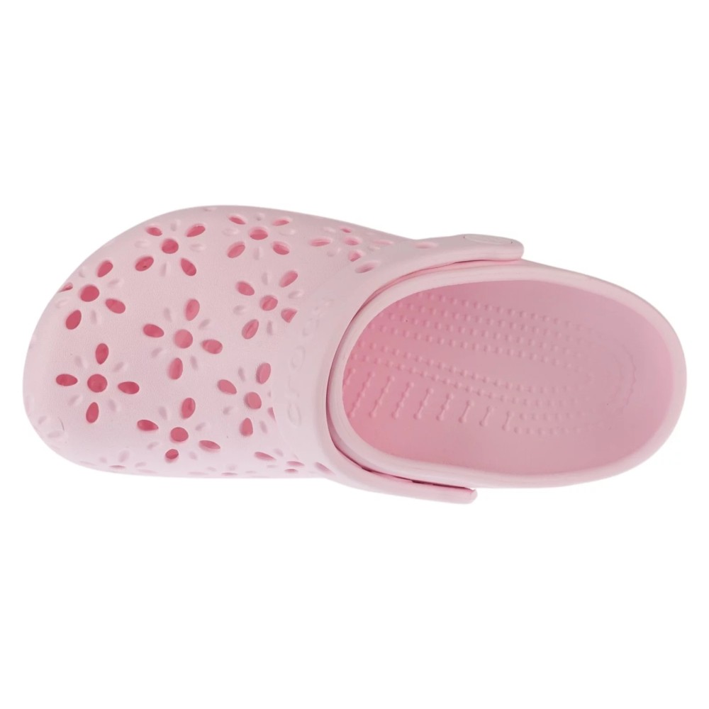 Crocs Classic Floral Cut Out Clog Kids  210943-6ZW, Crocs