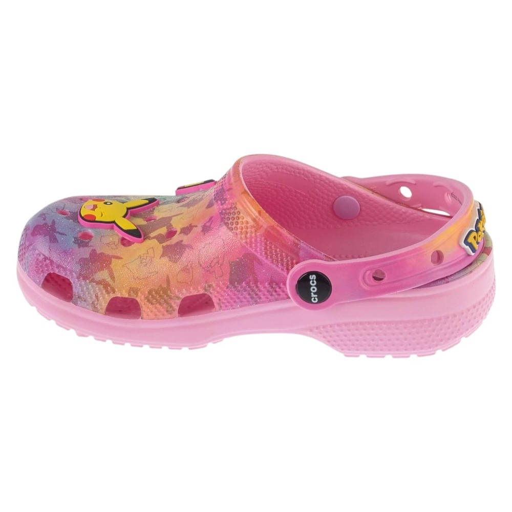 Crocs Classic Pikachu Pink Clog K 211229-90H, Crocs Crocs Classic Pikachu Pink Clog K 211229-90H, Crocs